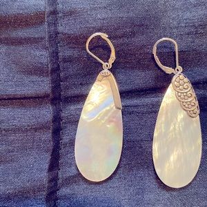 Mother of Pearl Sterling Earrings
